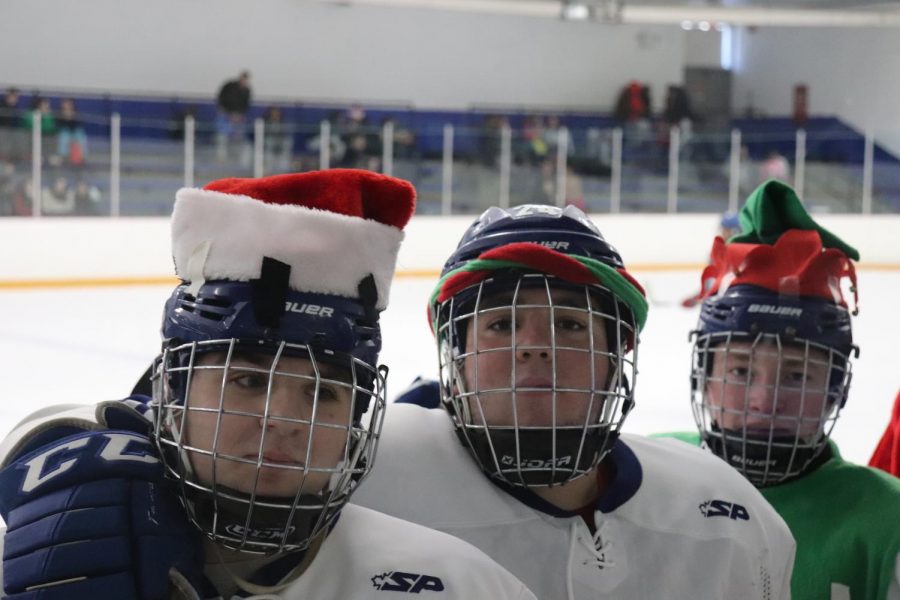 WHHS Celebrates Holidays with Pajamas, Caroling and Hockey