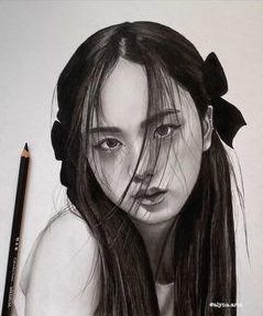 ArtStation - Realistic drawing of a beautiful girl-pokeht.vn