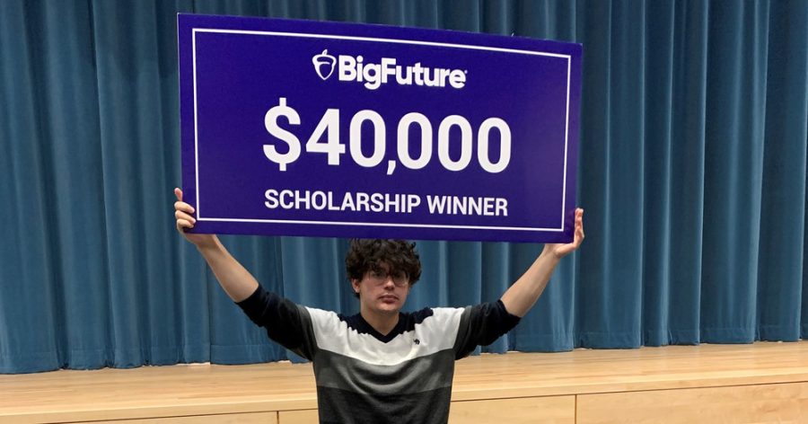 Student Wins $40,000 “Big Future” Scholarship