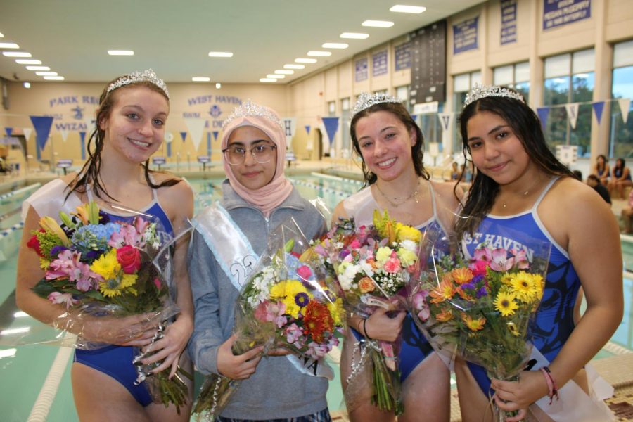 Swim Team Celebrates Seniors