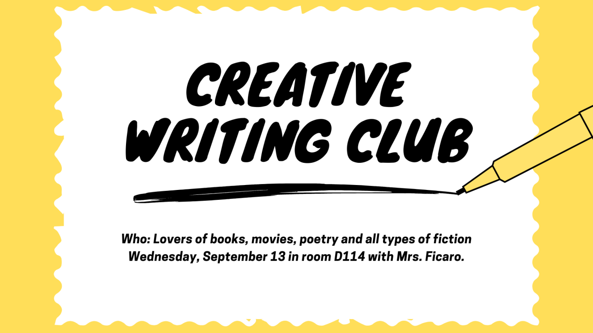 Creative writing flyer