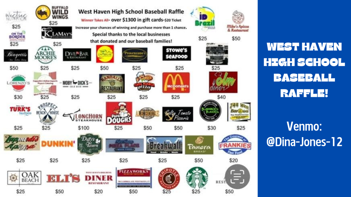 West Haven High School Baseball Raffle