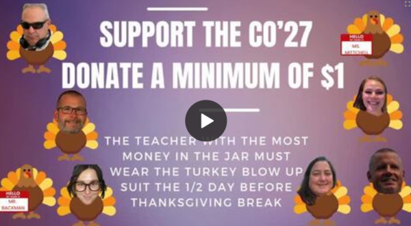 Class of 2027 Hosts Turkey Fundraiser