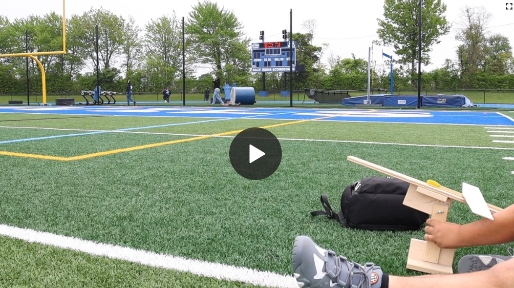 Aerospace Students Test Wooden Airplanes