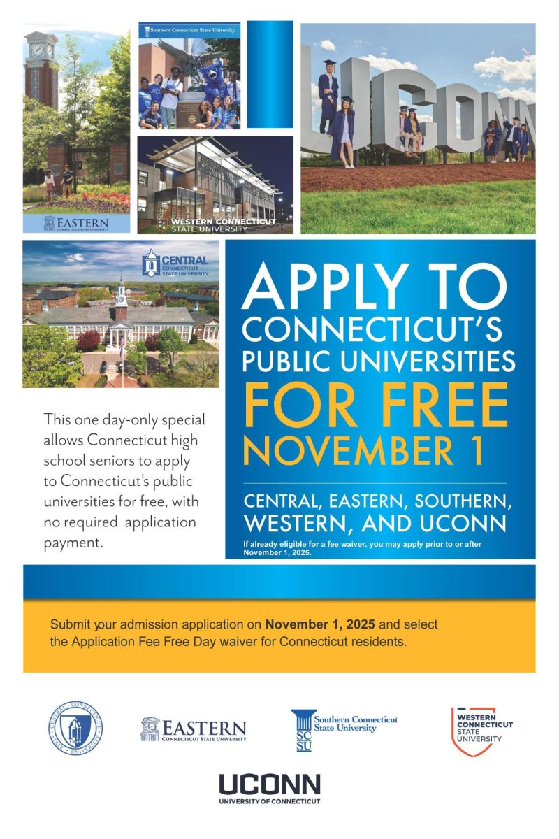 2025 Application Fee Free Day flier