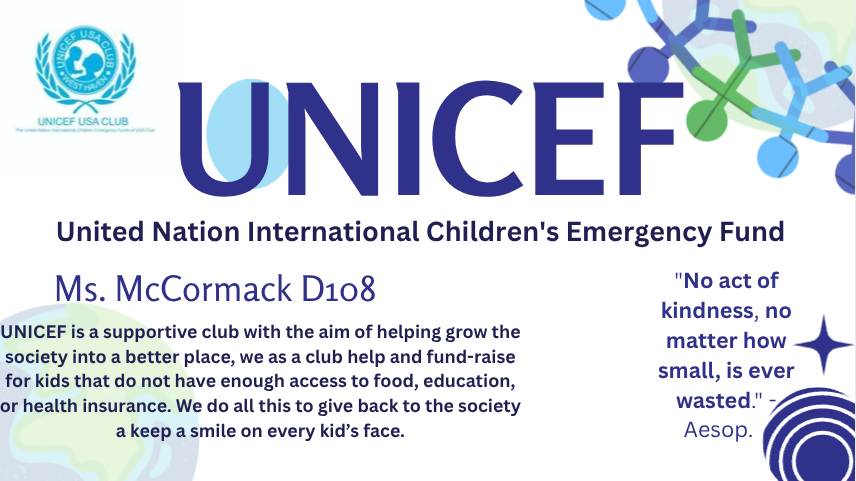 UNICEF Club Flier 2025
