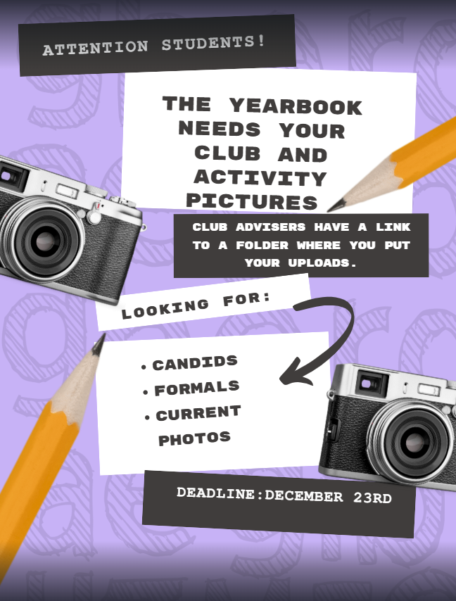 Yearbook flier