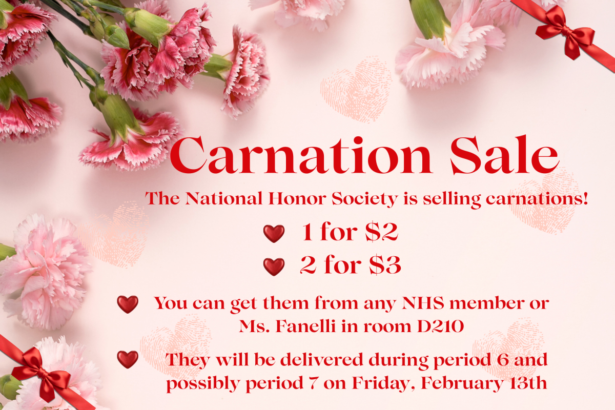 NHS Carnations Flier 2026