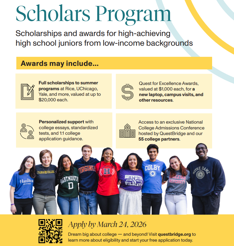Questbridge flier